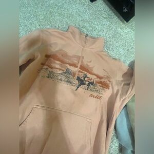 Ariat high neck sweater no hood